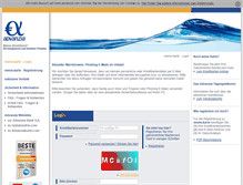 Tablet Screenshot of mein.advanzia.com
